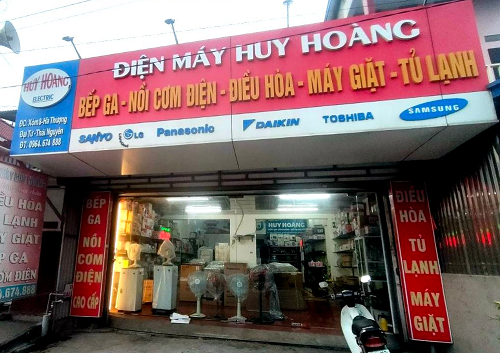 Cửa hàng bếp gas và thiết bị gas Huy Hoàng tại Thái Nguyên – 0964 674 888