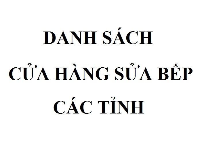 Danh Sách Đại Lý Các Tỉnh