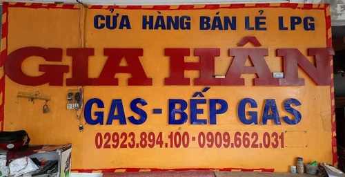 Cửa hàng gas, bếp gas Gia Hân tại Cần Thơ – 0909 662 031
